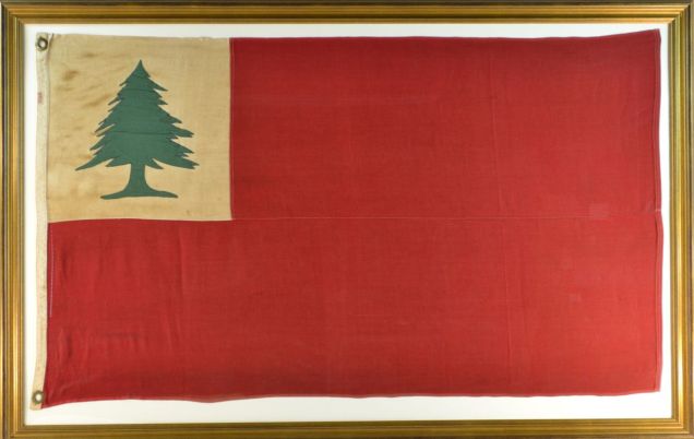 Antique Bunker HIll Flag