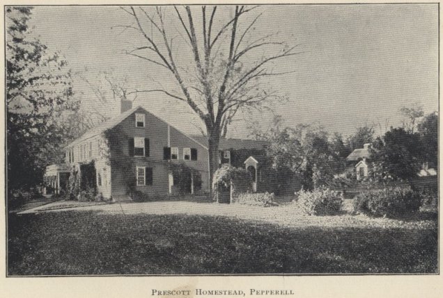 Prescott Homestead Pepperell, MA