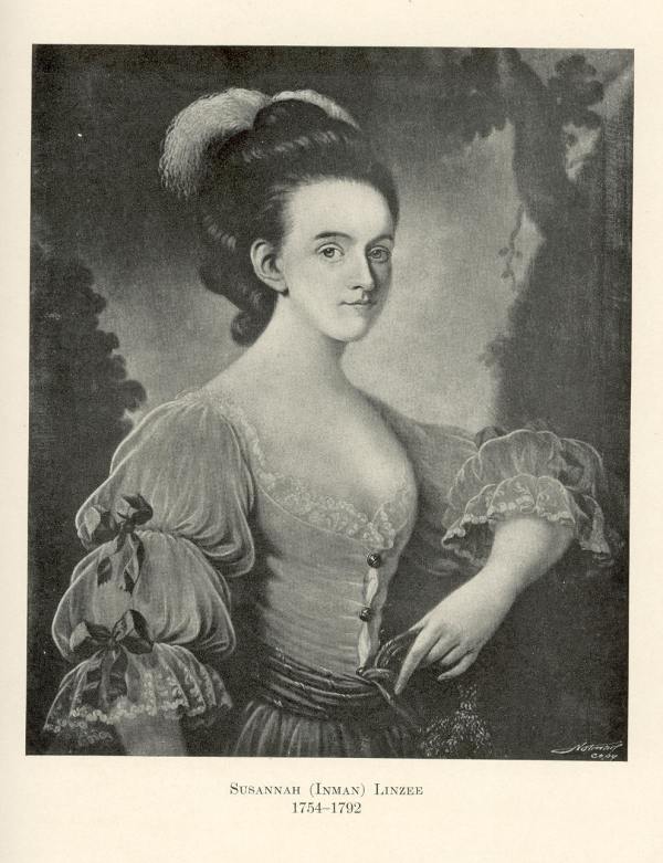 Susannah Inman Linzee 1754-1792