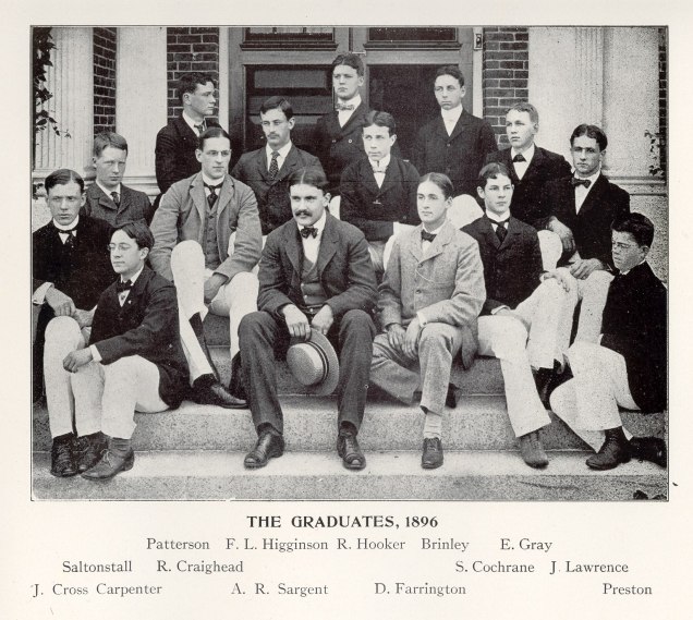 Groton School yearbook photos 1894-1896 00003