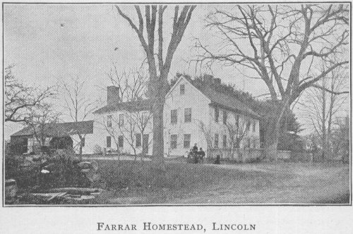 Farrar Homestead from Beneath Od Roof Trees